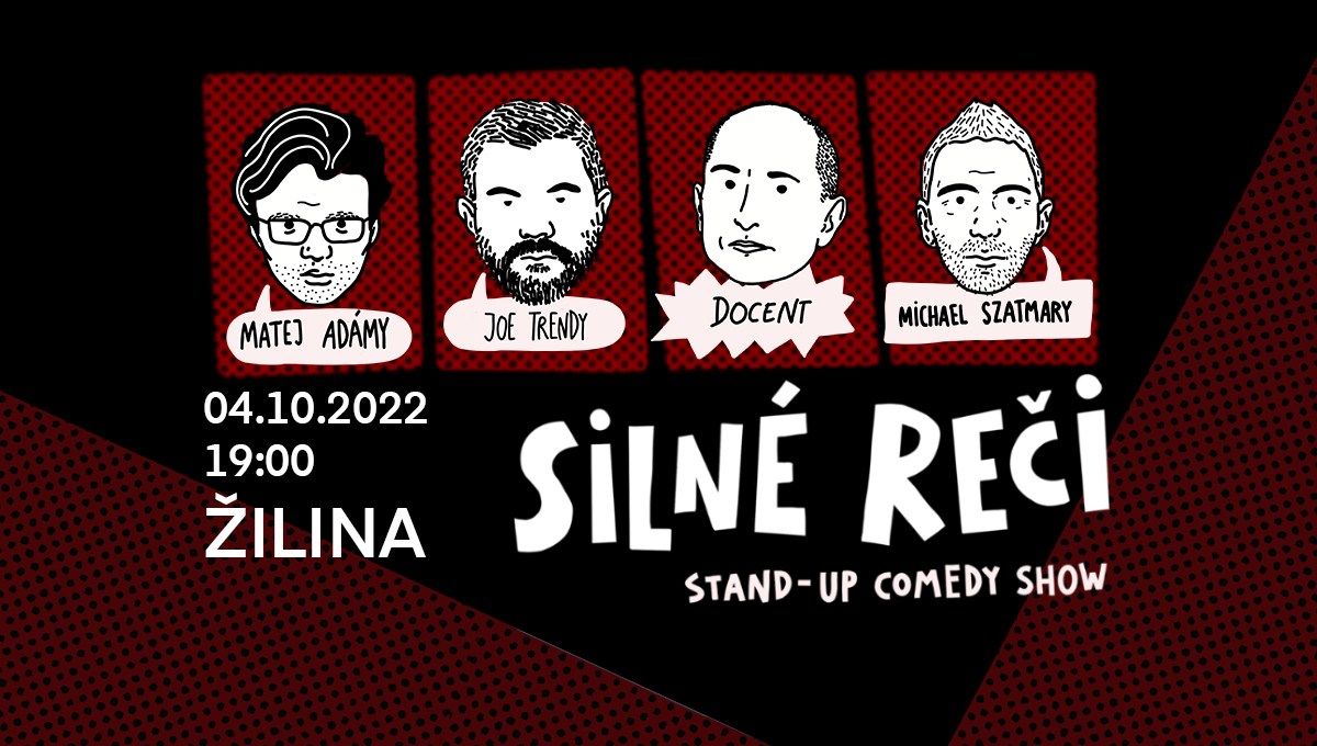 silne reci, zdroj = facebook:SILNÉ REČI stand-up comedy show .jpg